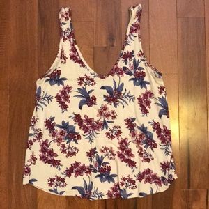 Floral tank top from American Eagle
